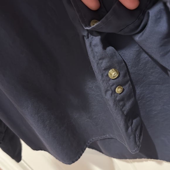 Extenso button down men’s shirt size large in navy blue - Picture 3 of 7